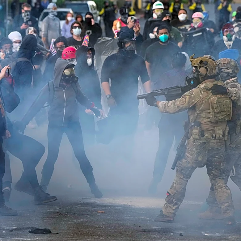 Anti-ICE protester in Portland sentenced to 30 months in prison for assaulting a federal officer
