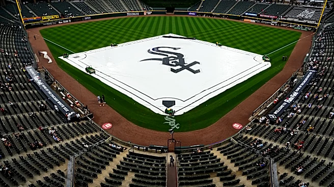 Atlanta Braves at Chicago White Sox game postponed because of rain