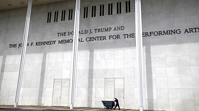 Kennedy Center board seeks pause of ruling ordering removal of Trump's name by Friday deadline