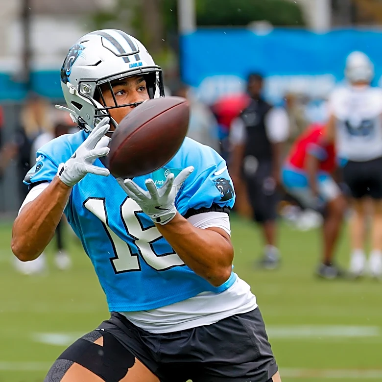 Panthers and wide receiver Jalen Coker agree on $35M contract extension, AP source says