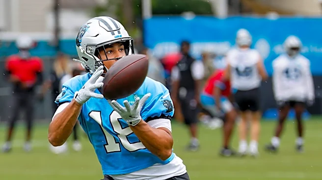 Panthers and wide receiver Jalen Coker agree on $35M contract extension, AP source says