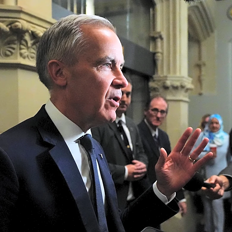 Ahead of G7, Carney softens tone toward Trump with trade talks at stake