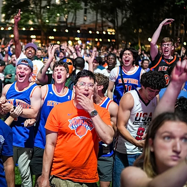 Knicks fever is colliding with World Cup buzz, and New York soccer bars are trying to juggle both