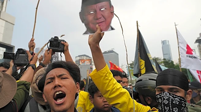 Indonesian students protest government policies as economic pressures grow
