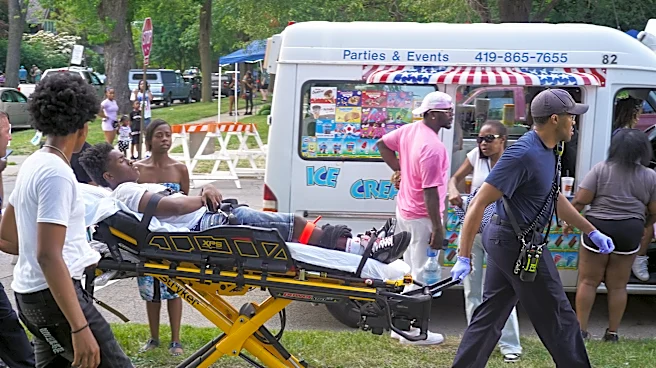 Police arrest a suspect in a shooting at an Ohio festival that wounded 12