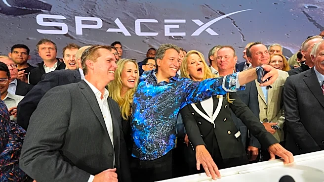 US stocks rise as oil falls and SpaceX soars in its debut on Wall Street