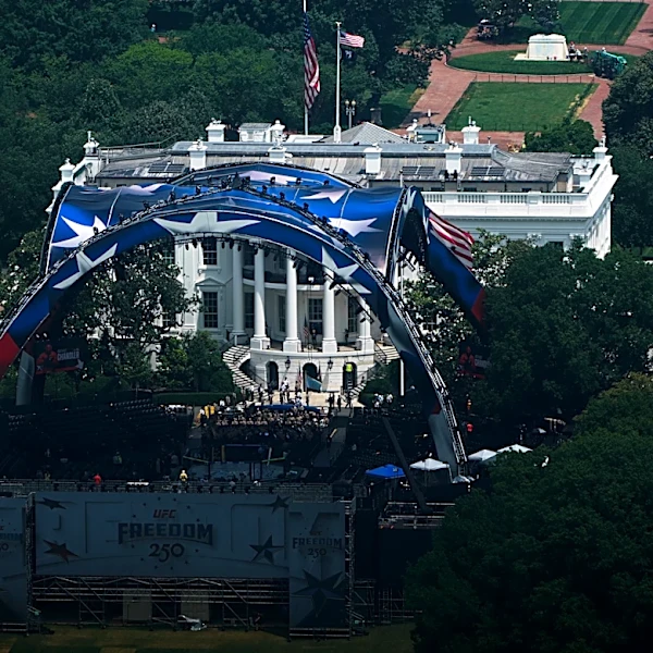 Judge rules Trump can stage UFC fights on White House's South Lawn this weekend