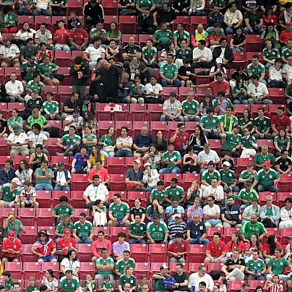 FIFA blames empty seats at World Cup match in Mexico on fans in the concourses