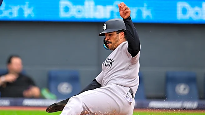 Yankees OF Grisham leaves game at Toronto in 6th inning because of right hamstring tightness