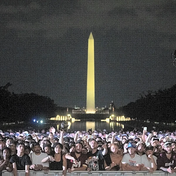 Inside the crowd drawn to Trump's unusual UFC fight night at the White House