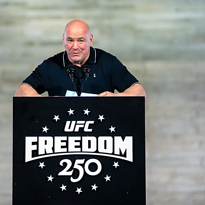Time to rage in the cage at the White House. UFC the main event at Trump's 80th birthday bash