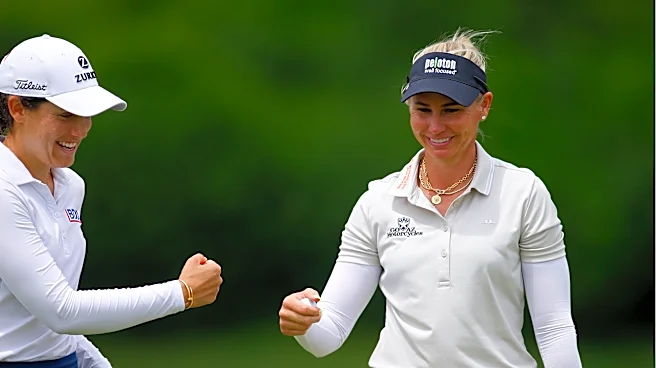South Korean duo takes Dow Championship lead in LPGA team event as Korda and Cowan falter