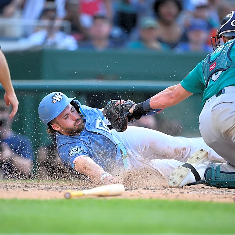 Luis García Jr. homers and CJ Abrams gets 3 hits to help Nationals beat Mariners 8-3