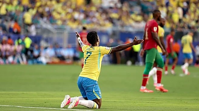 Brazil rallies for 1-1 draw against Morocco in its World Cup opener behind Vinícius Júnior goal