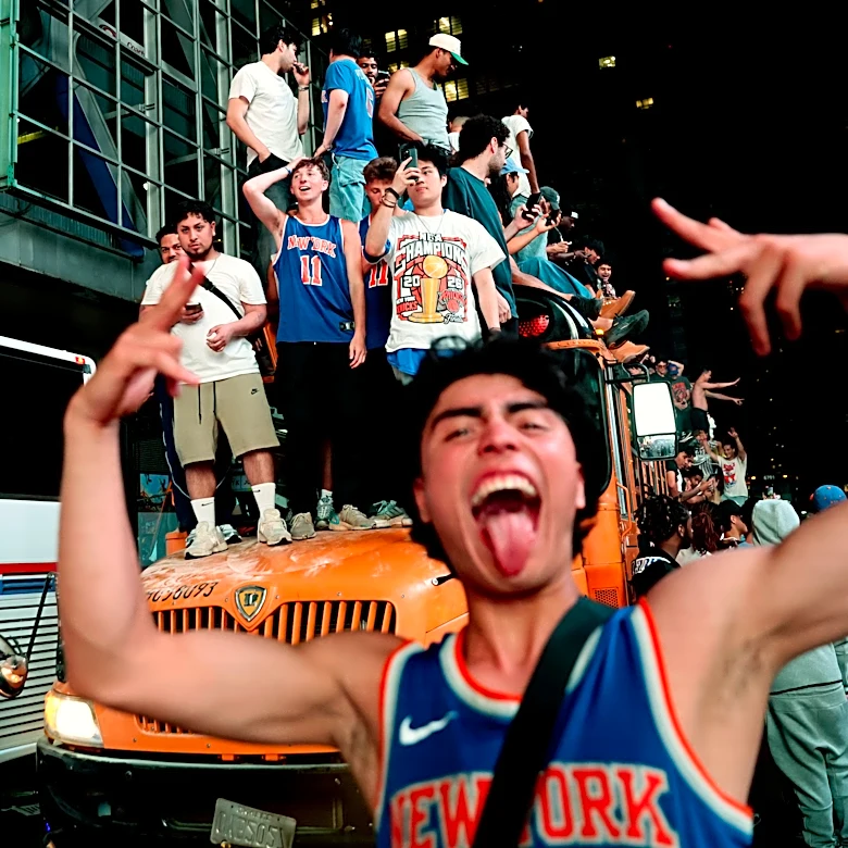 Mayhem mars euphoria as New York City celebrates the Knicks' first championship in 53 years