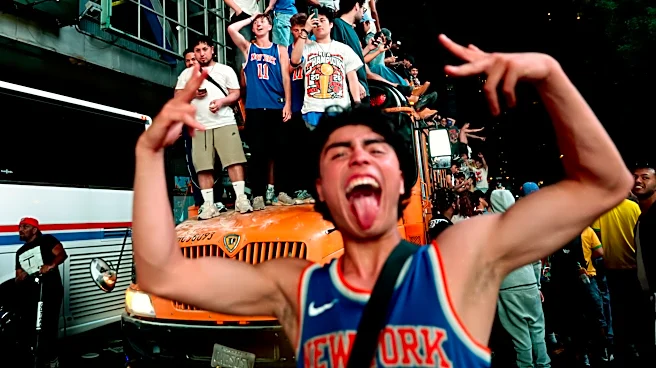 Mayhem mars euphoria as New York City celebrates the Knicks' first championship in 53 years