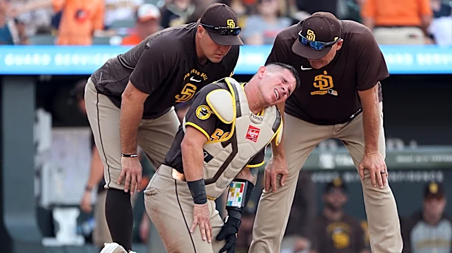 Padres place catcher Freddy Fermin on 7-day concussion injured list