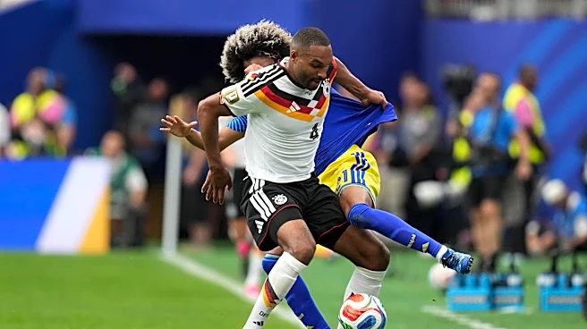 Germany surges to a 3-1 halftime lead as Curacao nets its 1st World Cup goal