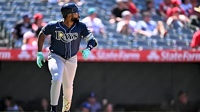 Caminero hits tiebreaking homer in 8th and Rays avoid sweep with 8-3 victory over Angels