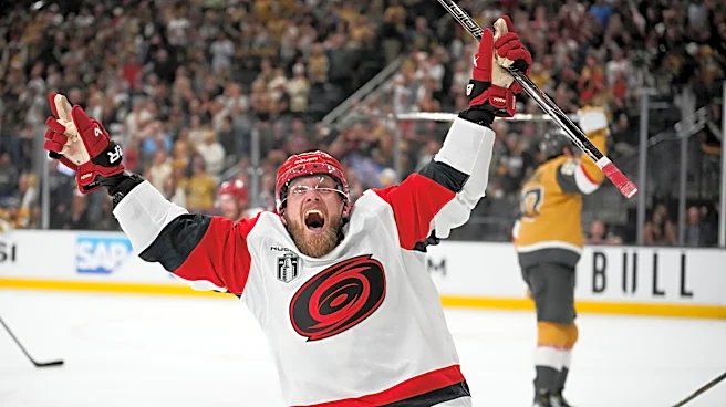 Hurricanes use stifling defense to blank Golden Knights 3-0 in Game 6 and win the Stanley Cup