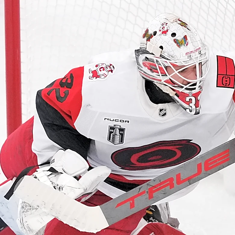 Once a journeyman, Brandon Bussi backstops the Hurricanes to the Stanley Cup championship