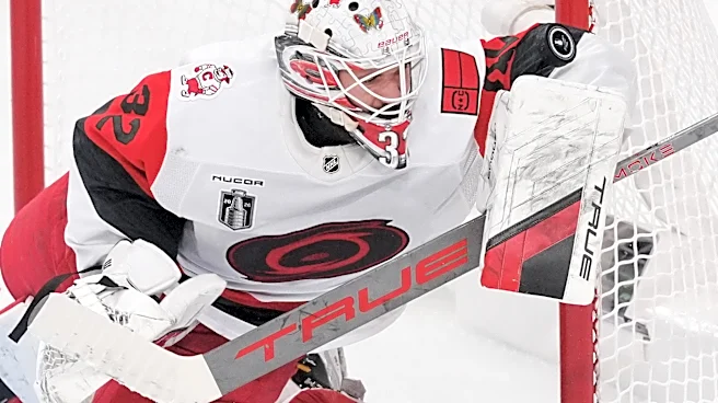 Once a journeyman, Brandon Bussi backstops the Hurricanes to the Stanley Cup championship