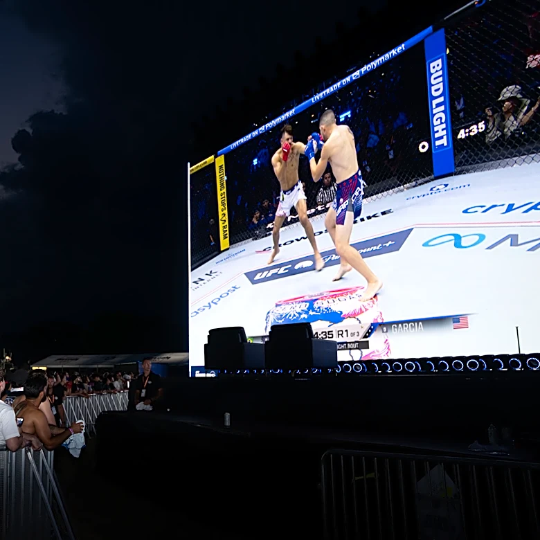 Logan Paul, Tkachuk brothers part of pre-fight festivities before a watch party on the Ellipse