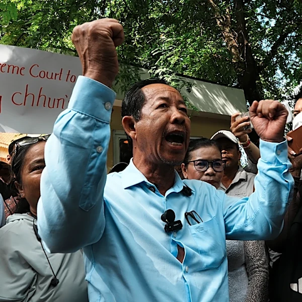 Prominent Cambodian opposition politician seeks Supreme Court reversal of incitement conviction