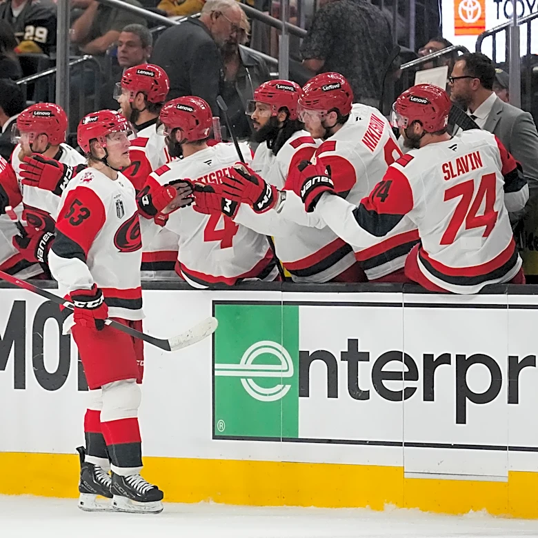 Taylor Hall-Logan Stankoven-Jackson Blake line is a big reason Carolina won the Stanley Cup