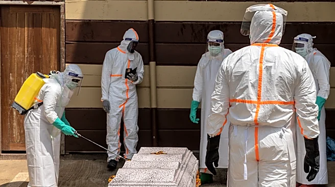 Congo reports a record daily increase in Ebola cases a month after outbreak was declared