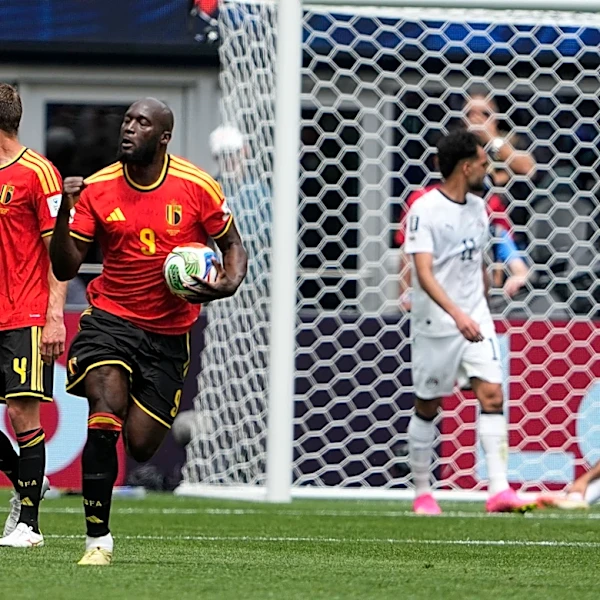 Belgium settles for 1-1 draw with Egypt at World Cup despite numerous chances for Lukaku, De Bruyne
