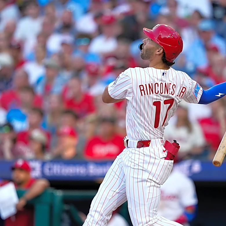 Zack Wheeler strikes out 9 and Rincones homers for first career hit to lift Phillies to 7-0 win