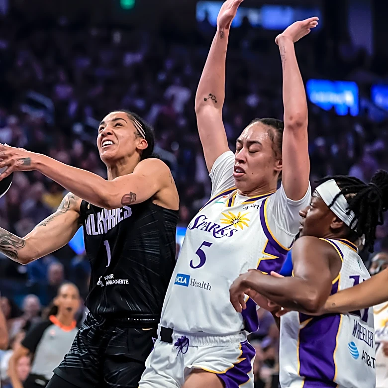 Gabby Williams scores 16 points, Kaila Charles comes off bench for 13, Valkyries top Sparks 78-58