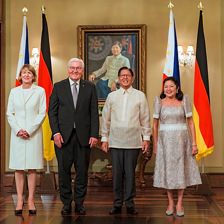 German president says Europe is worried over tensions in the disputed South China Sea