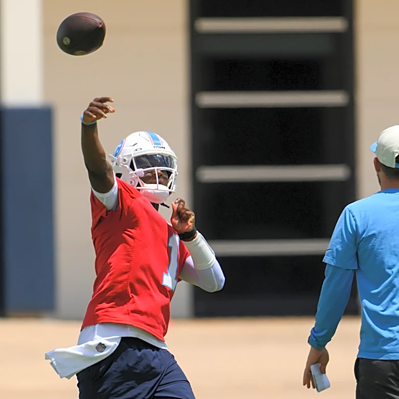 QB Cam Ward: No break before camp as Titans try to climb out of 3-14 finish