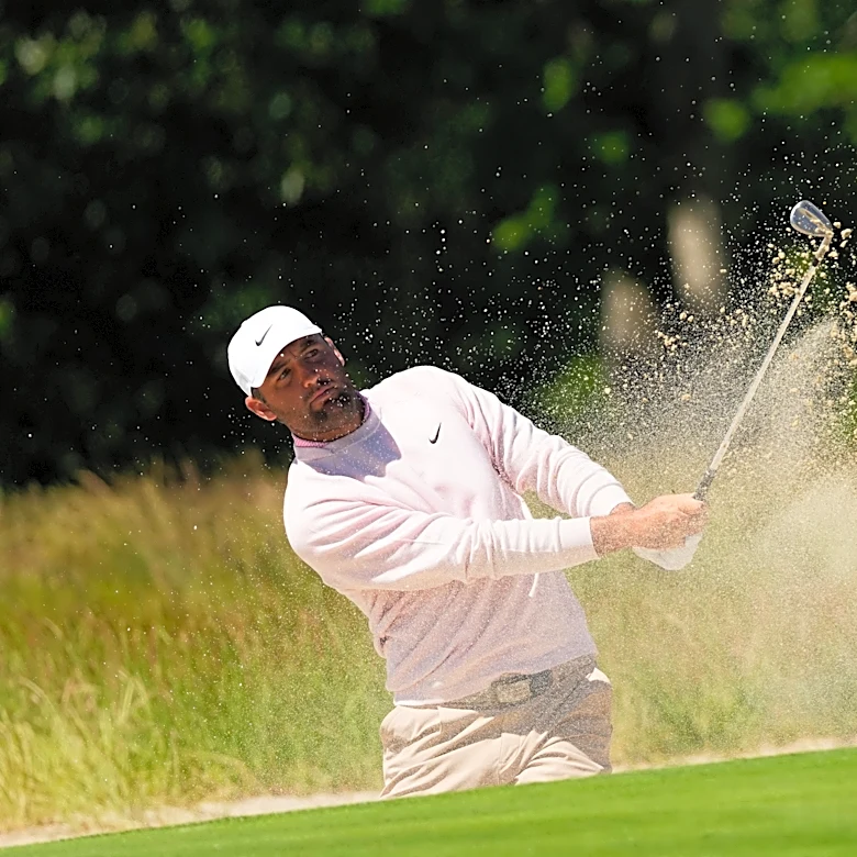 Scheffler is chasing a career Grand Slam at the US Open. It's not what motivates him