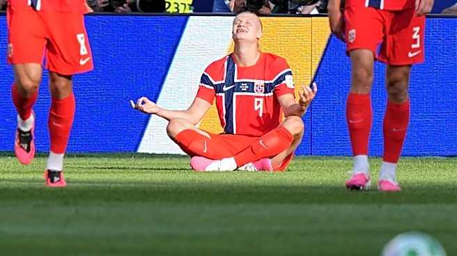 Erling Haaland scores twice, adds assist in World Cup debut as Norway tops Iraq 4-1 in Group I