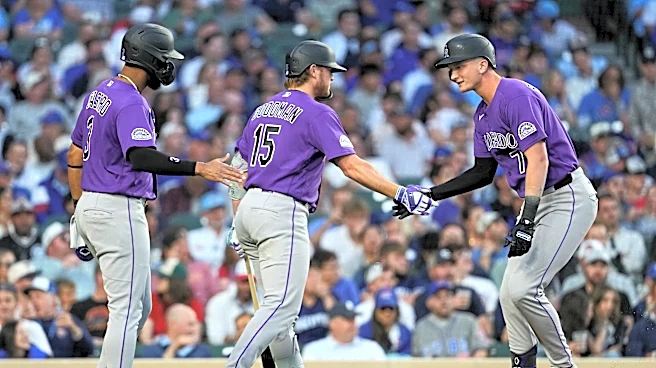 Willi Castro and TJ Rumfield each drive in two runs as the Rockies beat the Cubs, 5-2