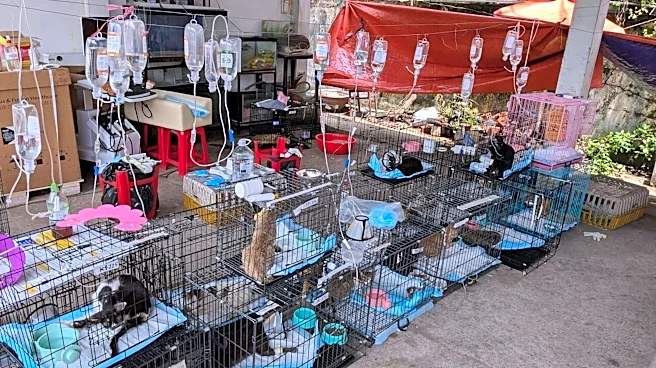 Police rescue hundreds of cats from being eaten in Vietnam with bust of major animal theft ring