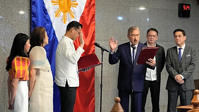 Philippine Senate president allied with Duterte removed ahead of his daughter's impeachment trial