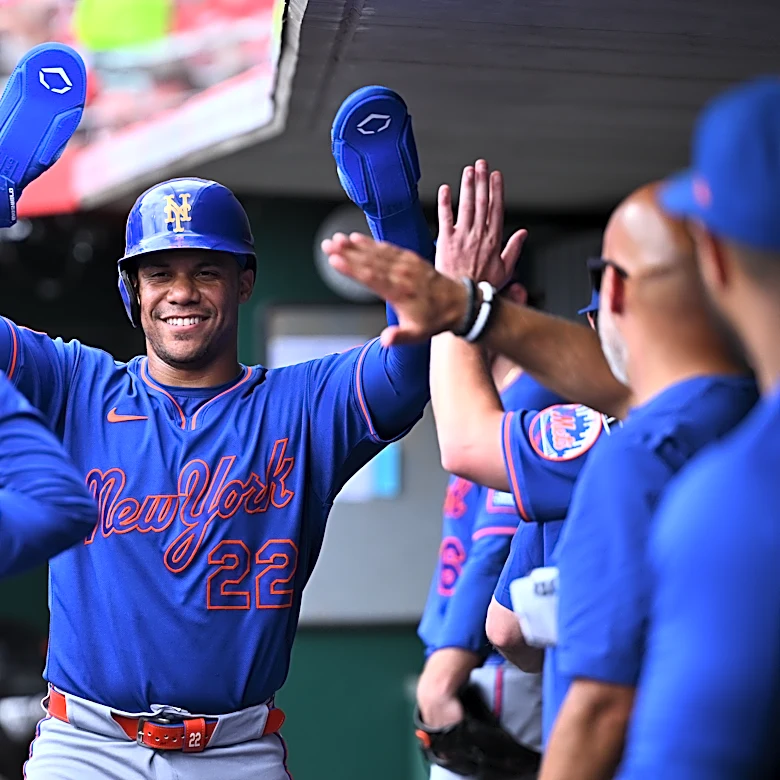 Bichette has 3 hits, McLean strikes out 9 as Mets beat Reds 9-1 to avoid series sweep