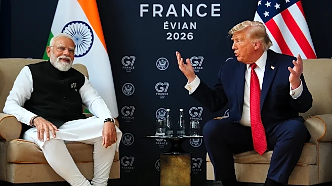 Trump has nothing but praise for Modi at G7 after tensions over US military strike, trade