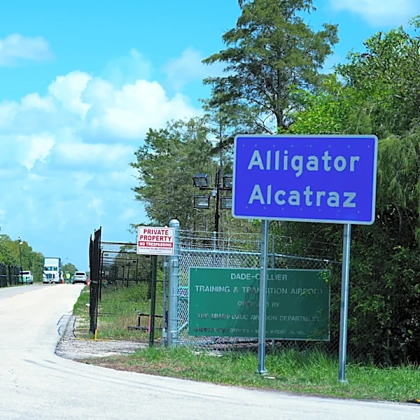 All detainees from immigration facility 'Alligator Alcatraz' have been transferred, DHS says