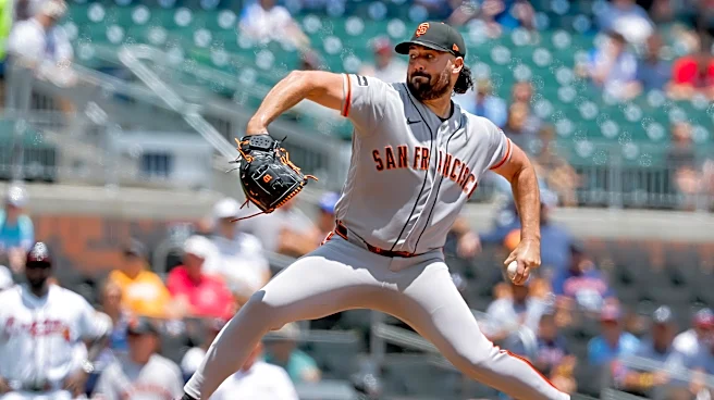 Ray dominant in relief as Giants complete 7-2 win over Braves in Game 1 of doubleheader