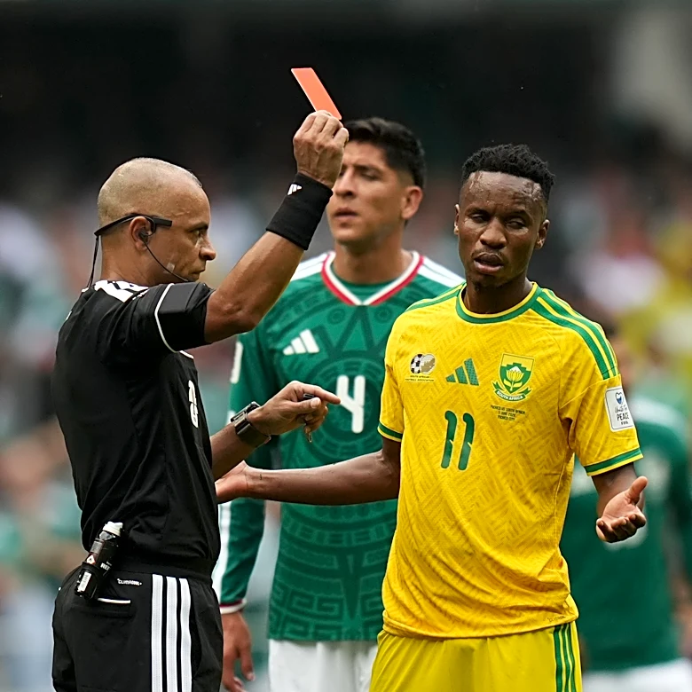 South Africa wants to appeal Zwane's World Cup ban, citing Lionel Messi's foul against Algeria