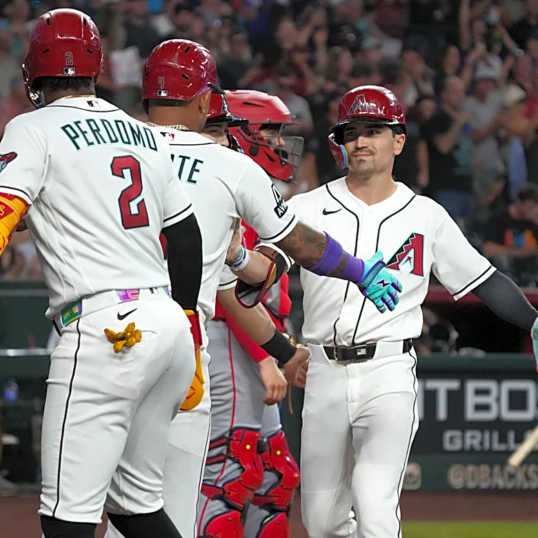Corbin Carroll hits grand slam, E-Rod earns 100th win in D-backs' 8-1 victory over the Angels