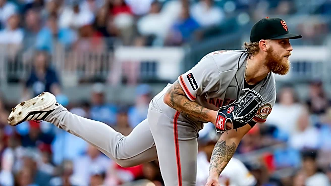 Arraez hits homer and drives in 4 as Whisenhunt and Giants beat Braves 7-5 to sweep doubleheader