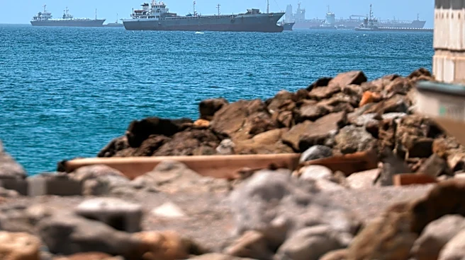 Stranded ships have begun transiting the Strait of Hormuz, maritime data company says