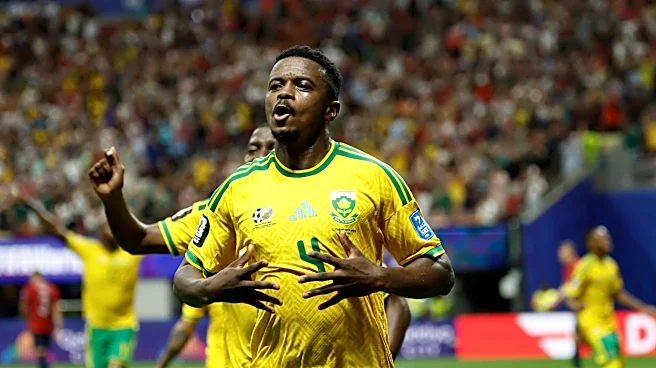South Africa keeps its World Cup hopes alive with a 1-1 draw against the Czech Republic