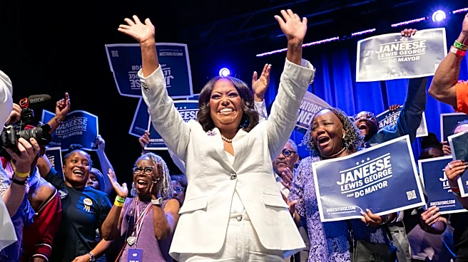 Janeese Lewis George wins the Democratic primary for mayor of Washington, DC